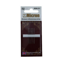 Иглы для шитья ручные " Micron" гобеленовые KSM- 511 в блистере 5 шт. 28