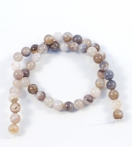 Агат бусины d-8 мм